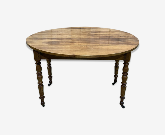 Table à abattants Louis Philippe en merisier - XIXème