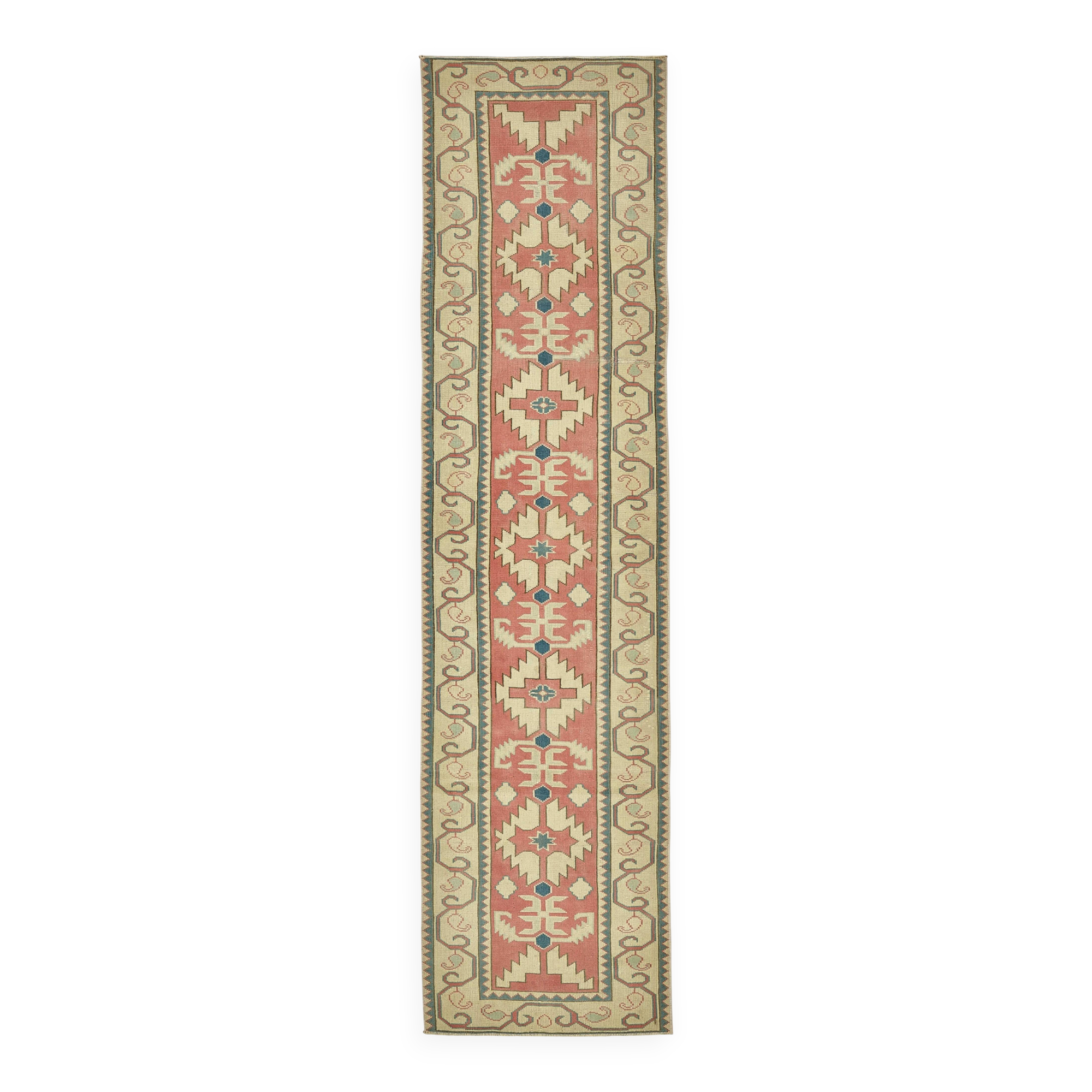 Turkish Vintage Anatolian Rug 80 cm x 312 cm