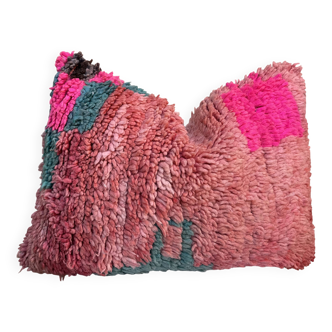 Magnifique coussin Kilim berbère vintage du Maroc