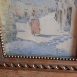 Orientalist watercolor by Fez Bask