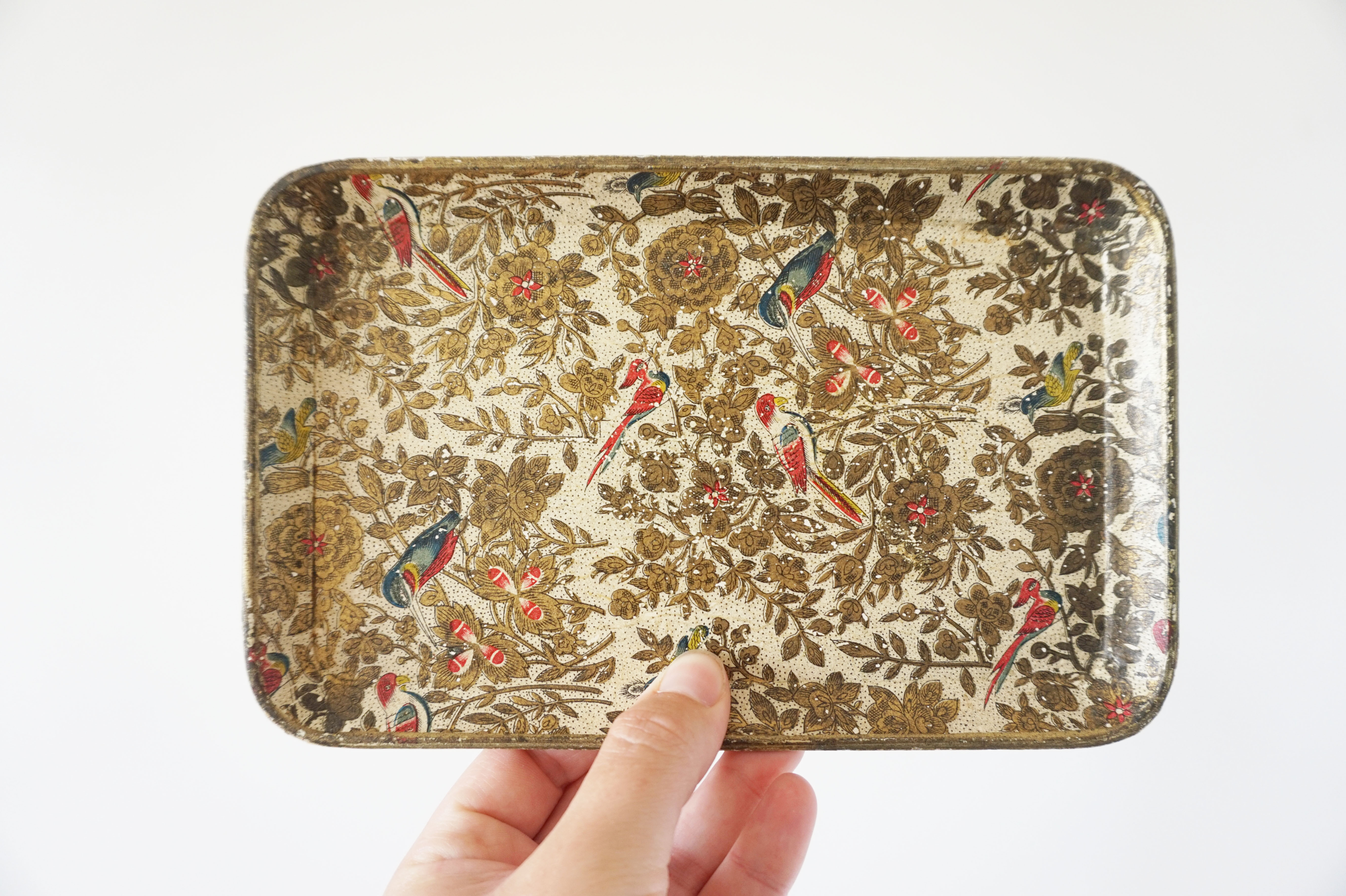 Japanese painted wood top