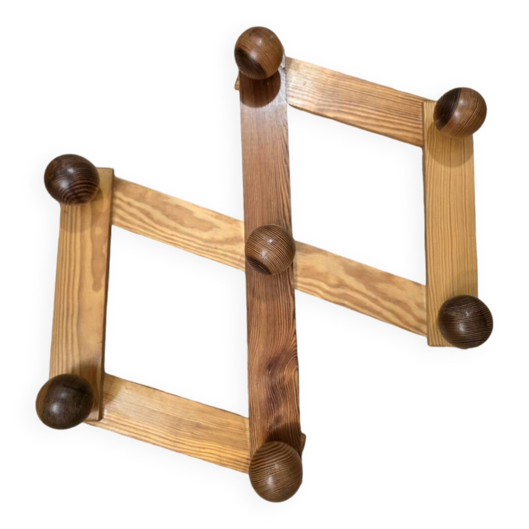 XL accordion coat rack