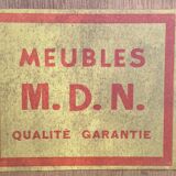 Vintage buffet compass feet 1950