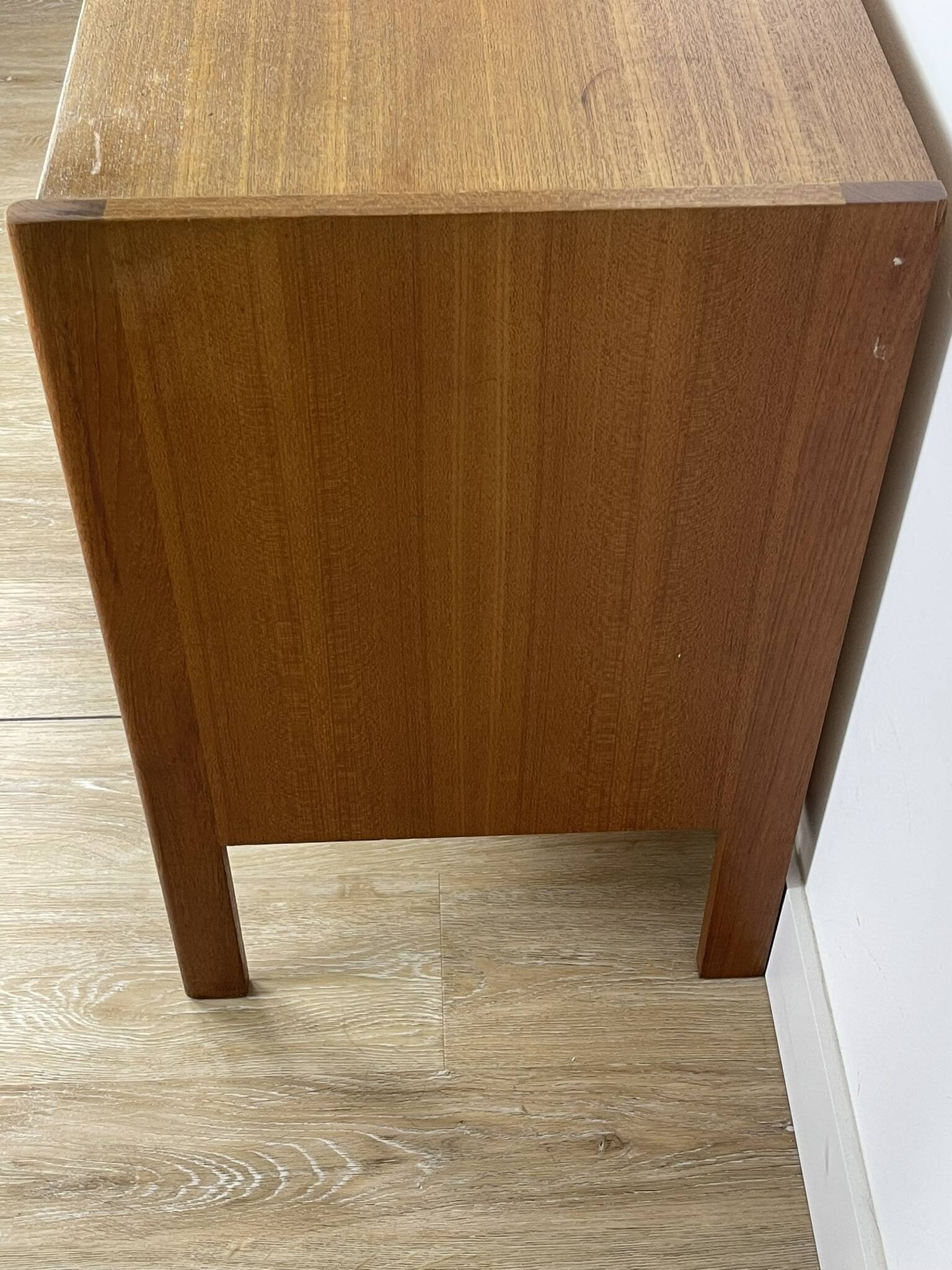 Scandinavian teak chest of drawers