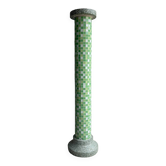 Mosaic column and terrace