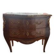 Louis XV style chest of drawers from the Louis Philippe period