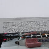 Art Deco table with 2 drawers and mirror, side table