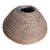 Panier tressé. Début XXème siècle. Travail artisanal