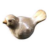 Beige ceramic bird
