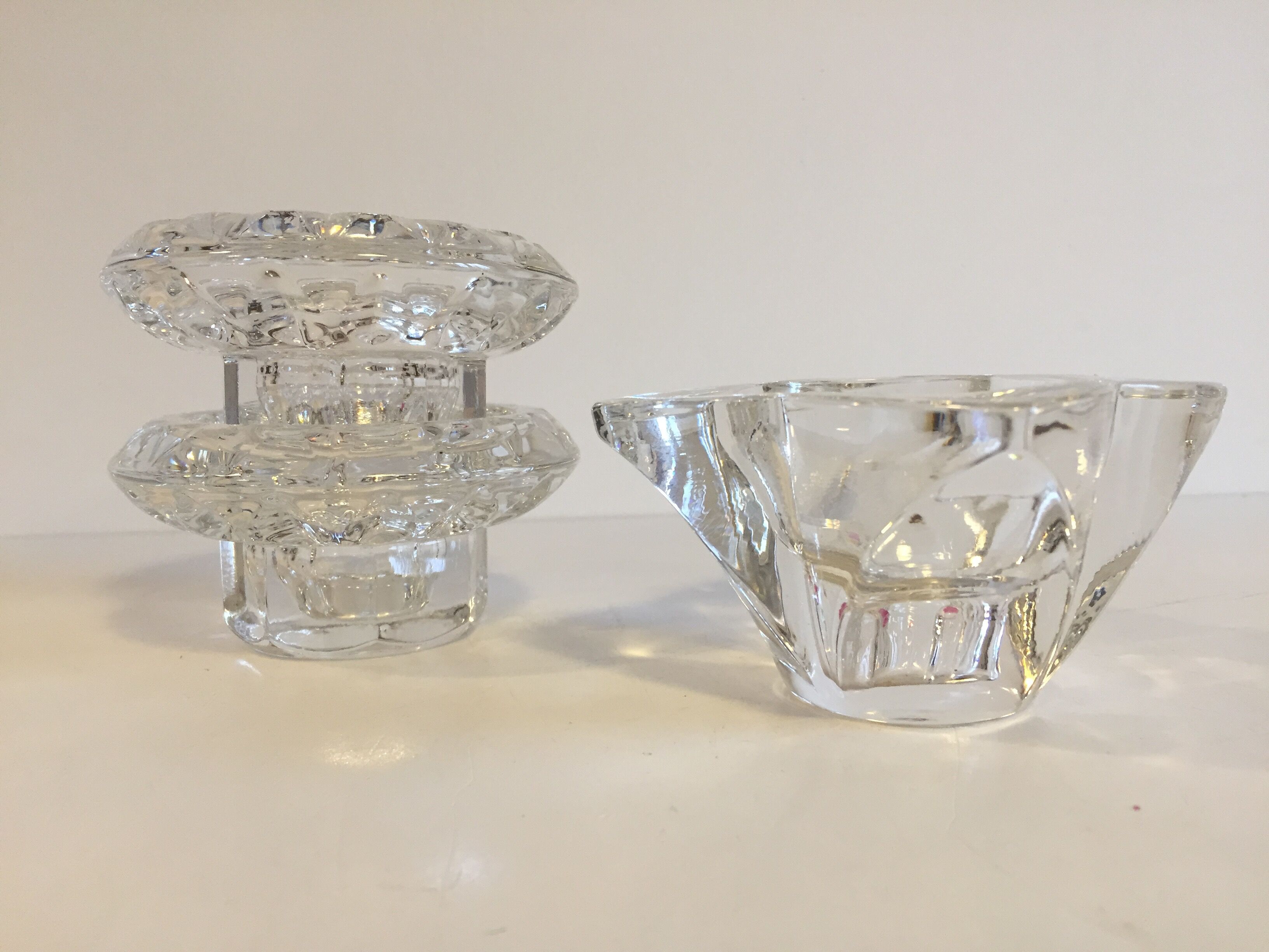 Set of 3 crystal photophores