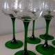 6 wine glasses