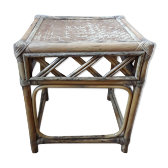 Rattan coffee table