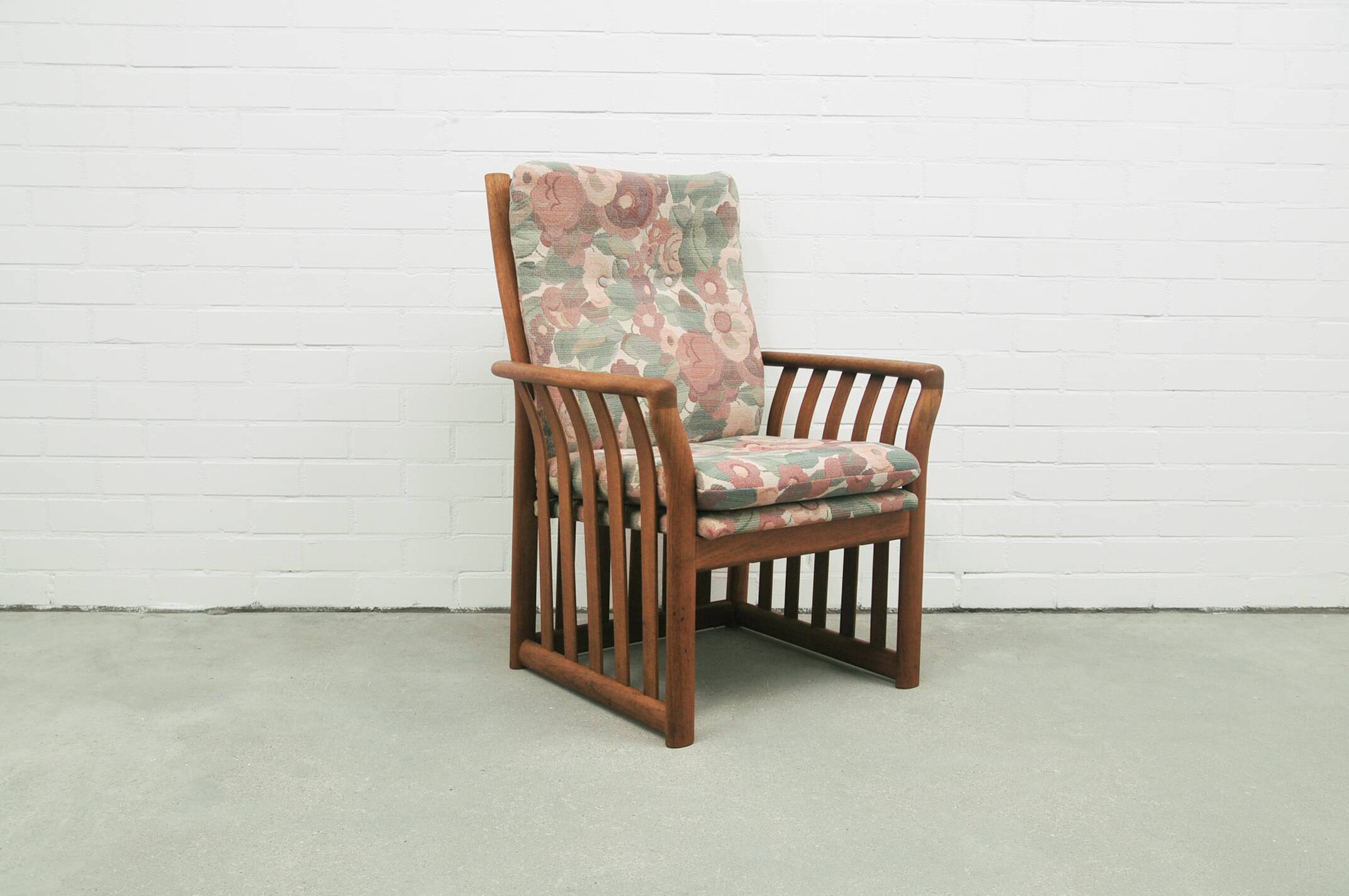 vintage set of x4 armchairs Schou Andersen