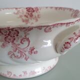 Large salad bowl, Longwy Enamels, Beauvais model - 1930s