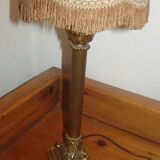 Stunning 1960s-style bronze lamp Empire/ Skin Abat day