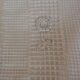 Dessus lit ancien en crochet et broderies.