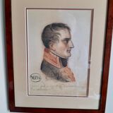 Profile portrait of Napoleon Bonaparte 1st Consul