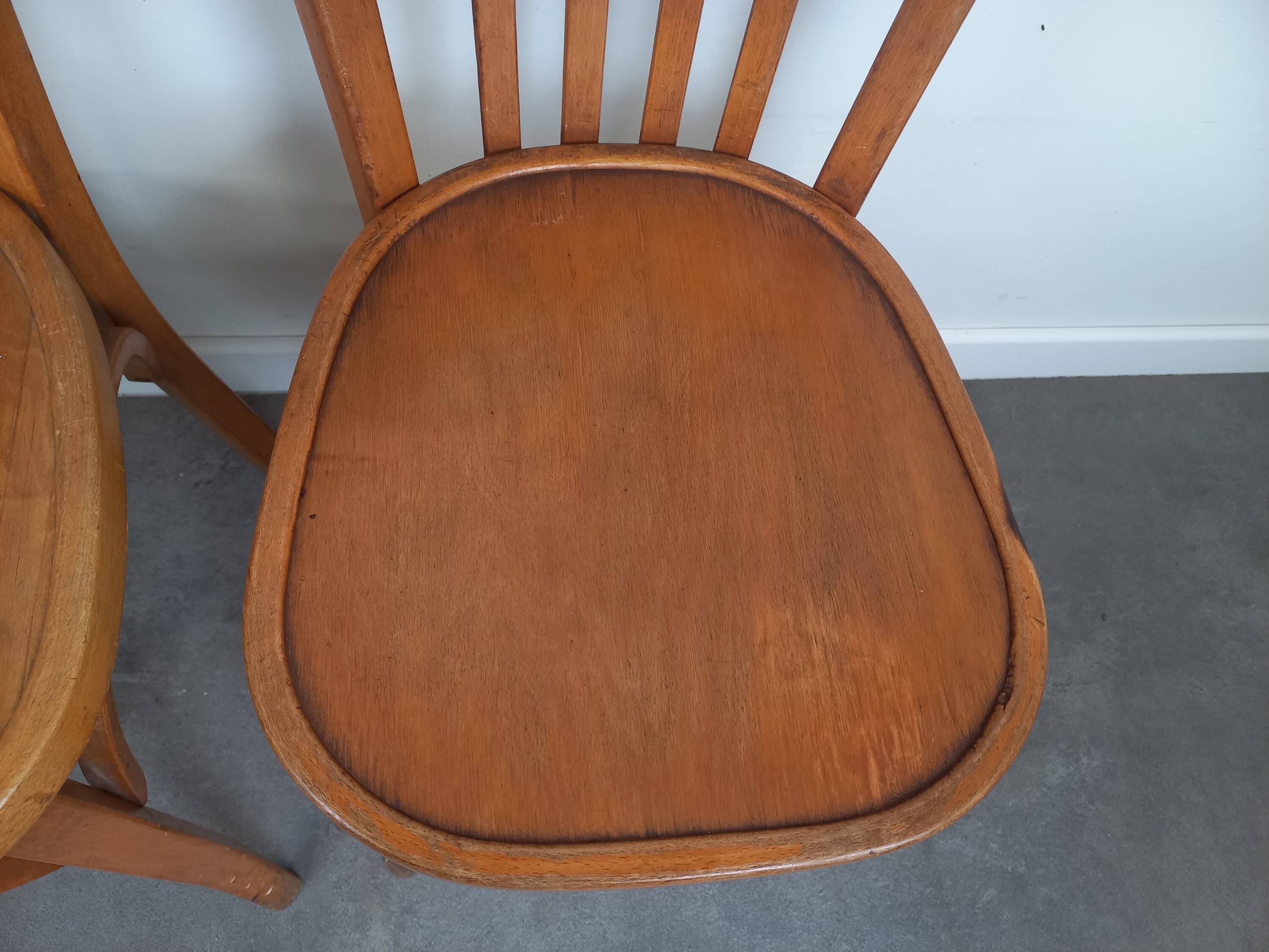 Chaises bistrot Baumann, set de 2 paire