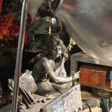 Industrial table lamp