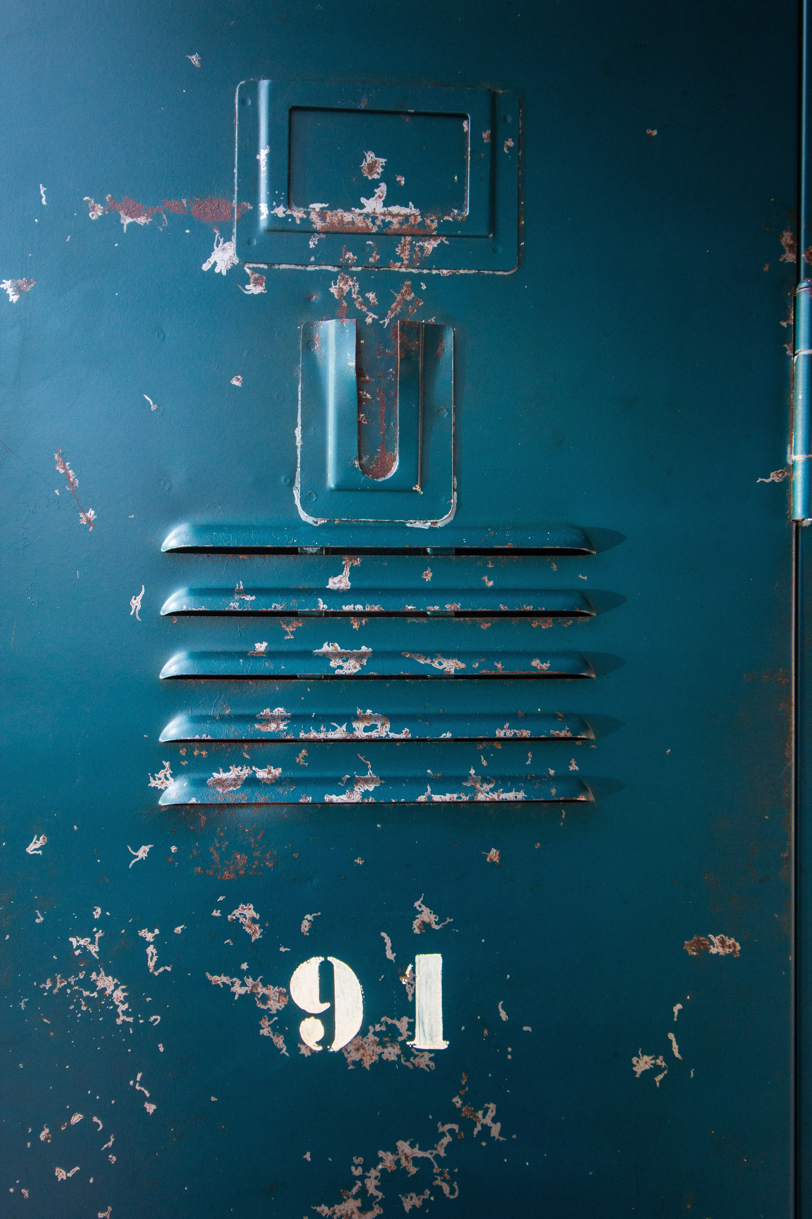 Vestiaire industriel deux portes