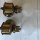 Old pair of brass wall light