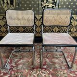 Paire de chaises B32 Marcel Breuer « Made in Italy »