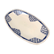 Ravier dish signed Moulin des loups Hamage Orchies Nord France model Pantin