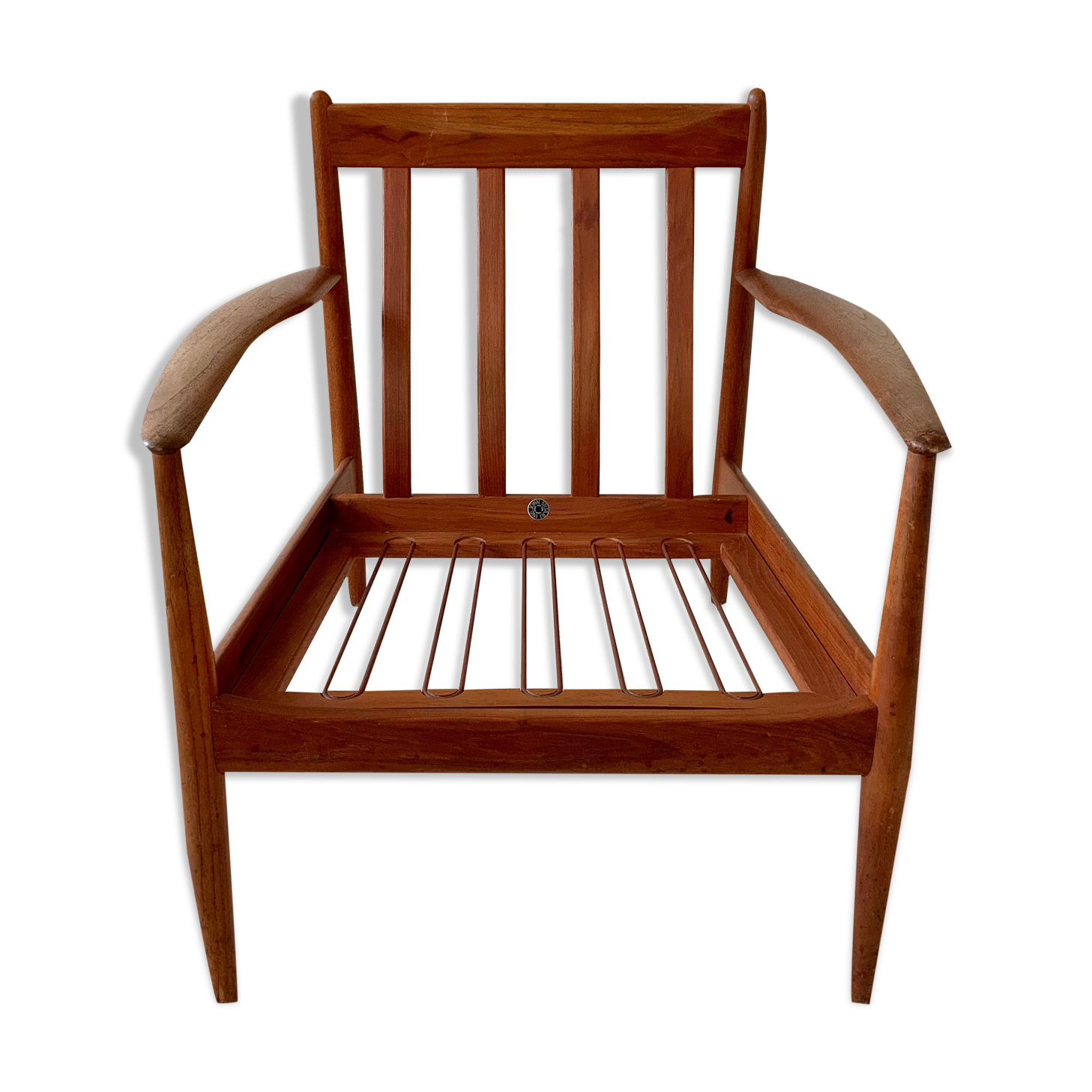 Fauteuil en teck Grete Jalk