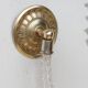 Set of 2 Art Deco Wall Light in Murano Rostrato Glass by Barovier e Toso, 1