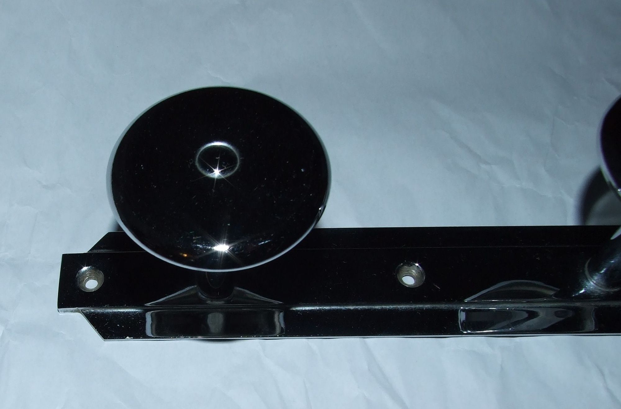 Chrome coat holder 1970