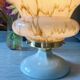 Marbled opaline and porcelain art deco lamp