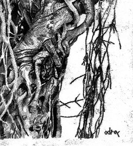 Monotype original "méandres", illustration