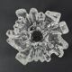 Vintage 1970s Maleras 'Isak' Art Glass Crystal Bowl By Mats Jonasson.