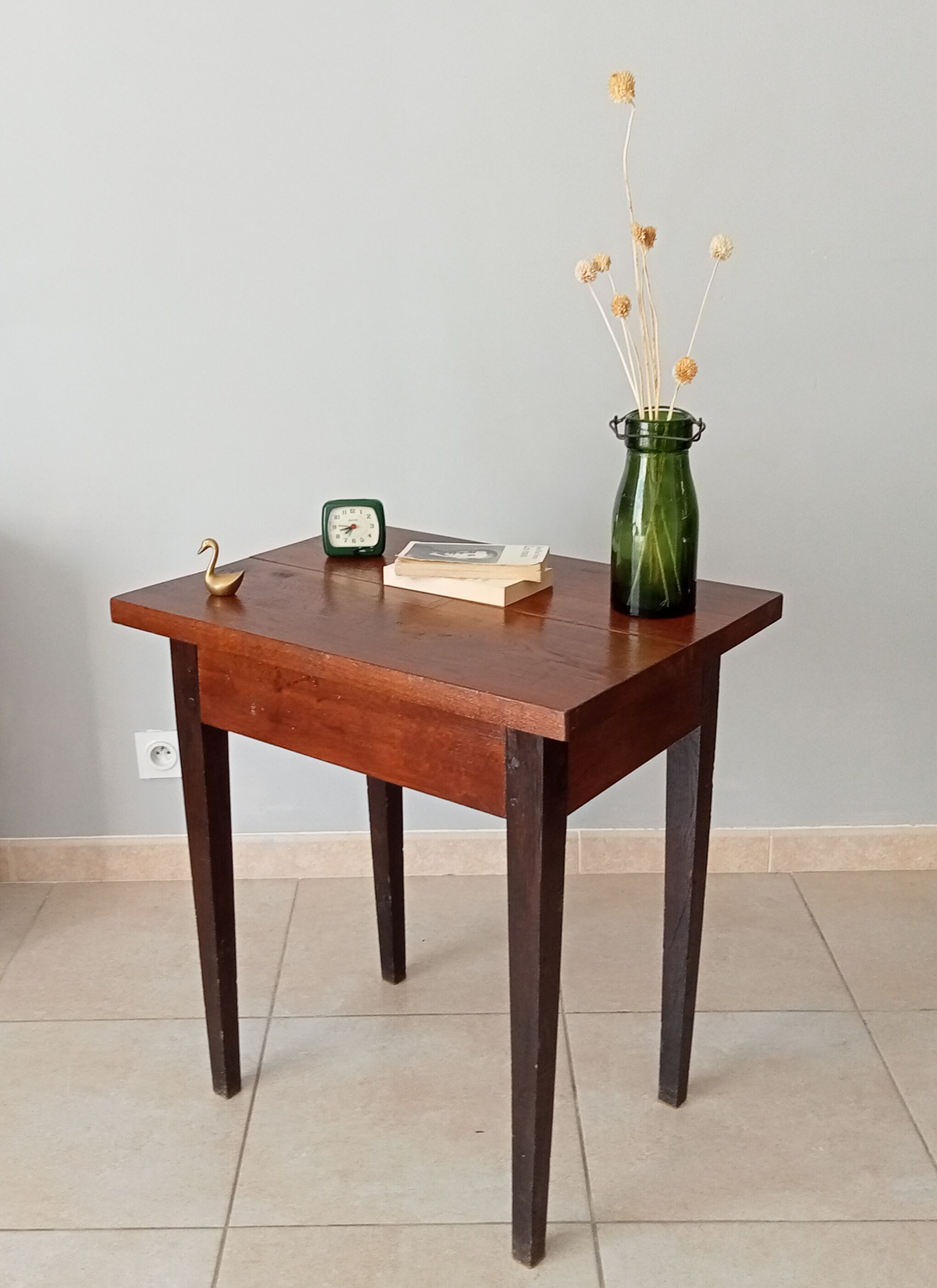 Solid oak table early XXth