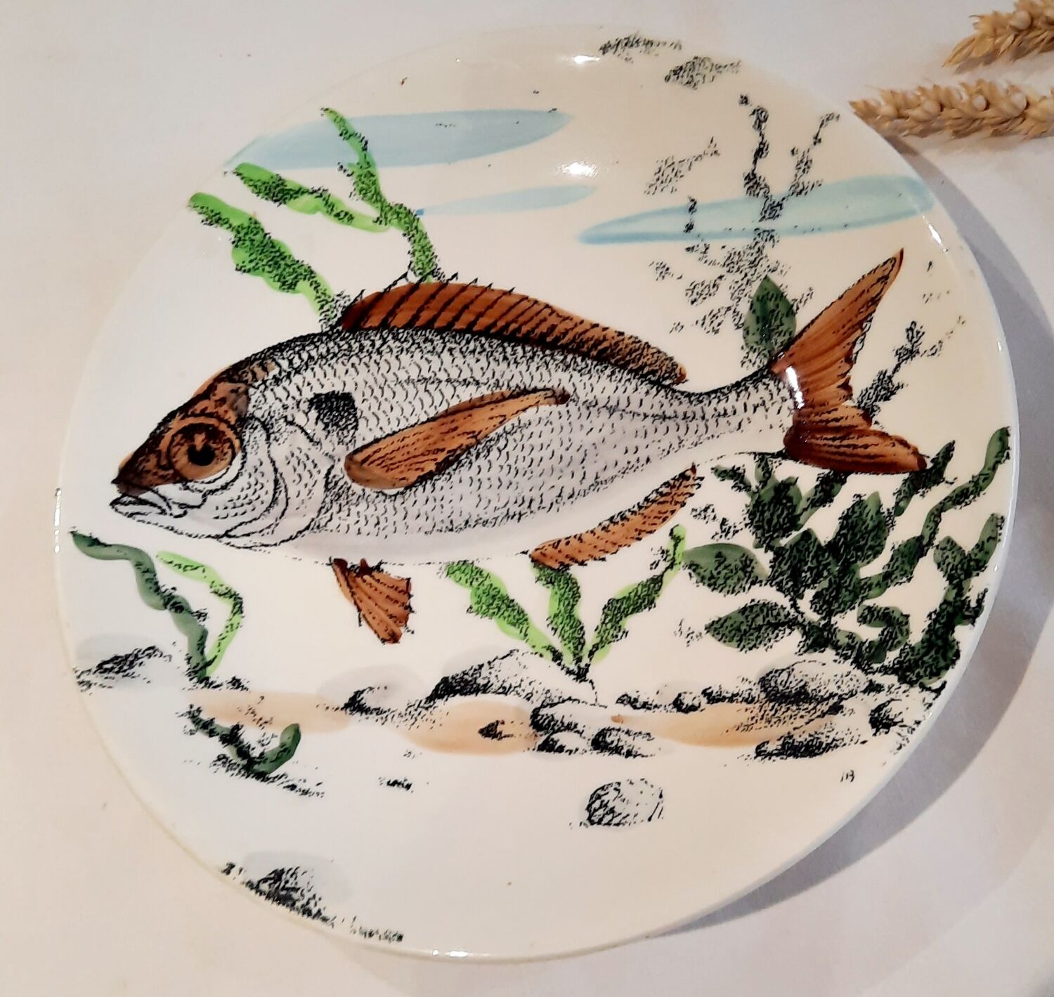 Fish plates Gien