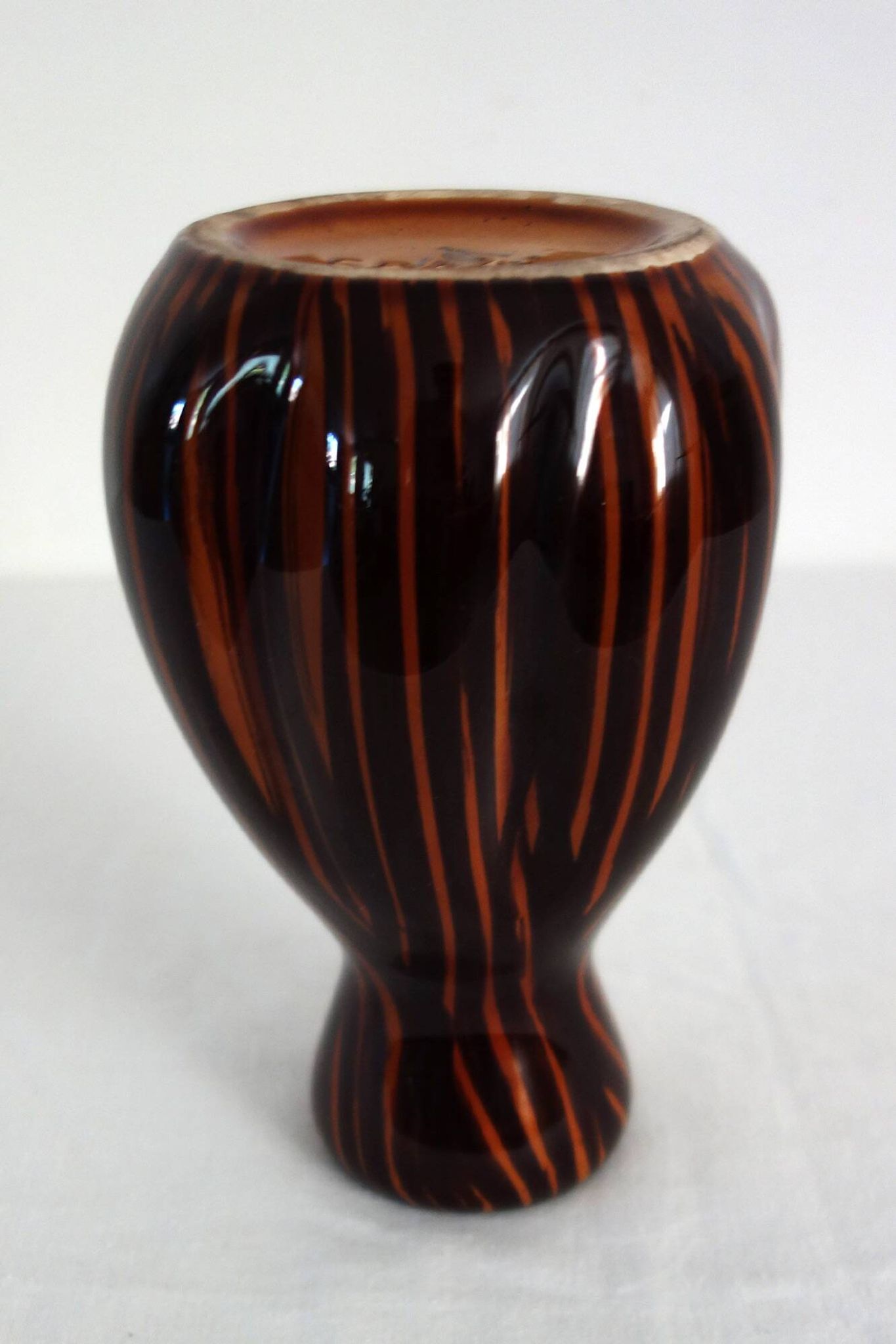 Vase Domino Sarreguemines années 50/60