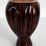 Domino Sarreguemines vase from the 50s/60s