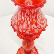 Murano glass table lamp. Italy, 1980