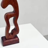 Free form wooden sculpture