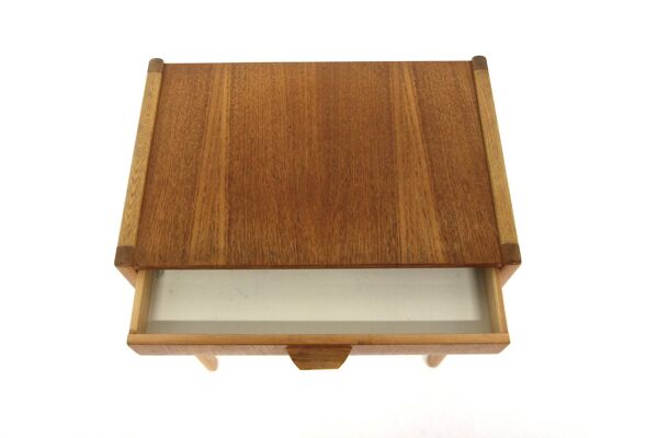 Table de chevet scandinave en teck, Suède, 1960