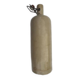 Old bottle of varnished engres