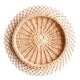 Wicker sun dish, 70s