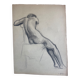 Female nude drawing