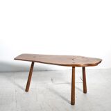 Brutalist tripod side table