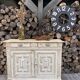 Parisian sideboard / Renovated old wooden storage unit