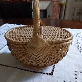 small wicker basket for child