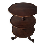 Oak pedestal table