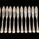 12 couteaux a poisson Christofle art deco modele america par luc lanel