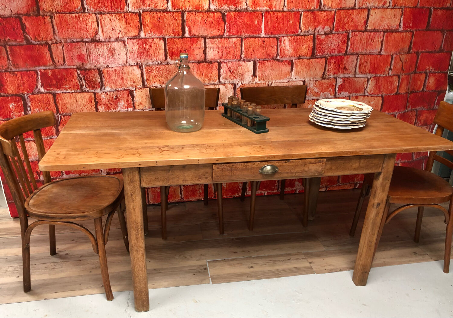 Old oak table