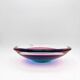 Large Coupe Michele Onesto Oball Sommerso Polychrome 32cm 5.4kg Signed